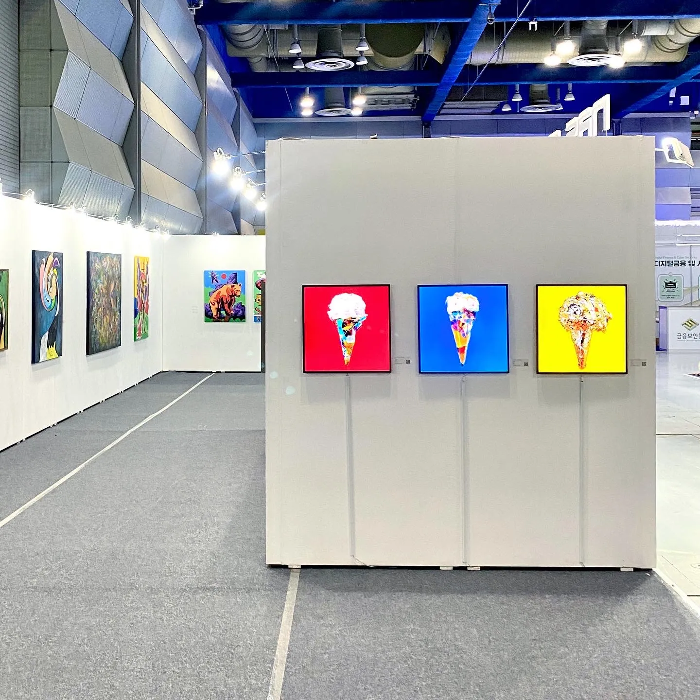 2023 서울 머니쇼 · NAS Gallery 부스 (2) · 강민석 Minseok Kang