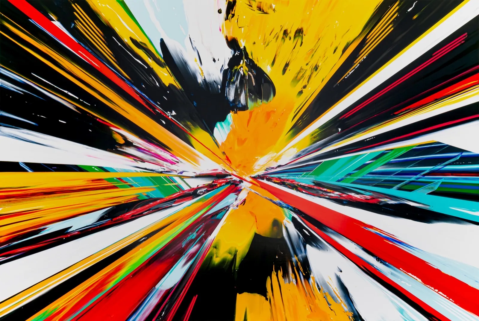 Endless Impact D03 · 194×130.4cm · Acrylic on canvas · 2025 · 강민석 Minseok Kang