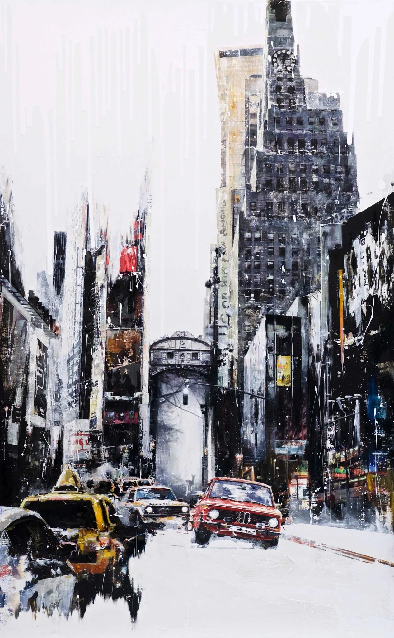 Long Journey NO.4 · 116.5×72.5cm, 혼합재료, 2015 · 강민석 Minseok Kang