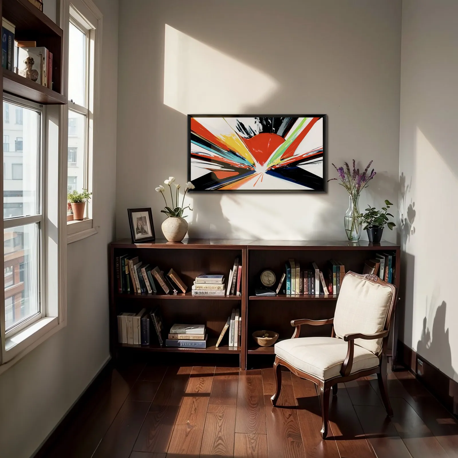 강민석 원화가 설치된 컬렉터 공간 7 — Minseok Kang original artwork in a collector's interior