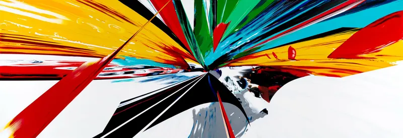 강민석 Minseok Kang, Endless Impact D08 (2025) — 물감을 긁고 밀어낸 흔적과 왜곡된 자동차 형상, Acrylic on Canvas