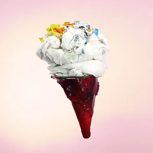 강민석 Minseok Kang, Ice Cream No.47 — 루프로 재생되는 아이스크림 형태의 단채널 영상, Single-channel video
