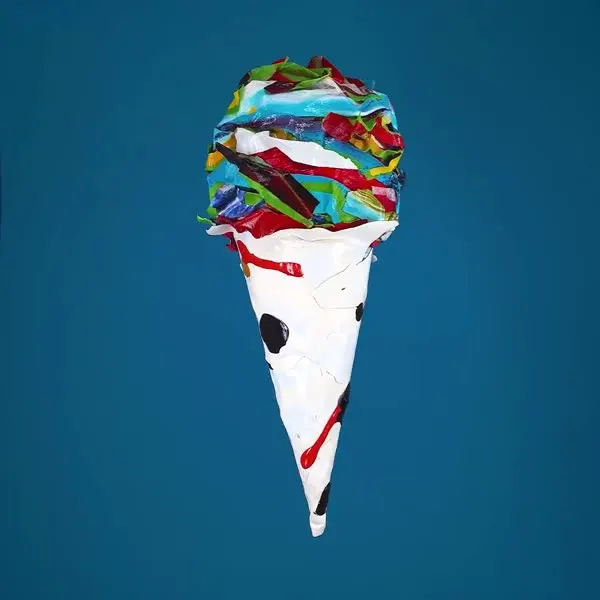 강민석 Minseok Kang, Ice Cream No.64 — 루프로 재생되는 아이스크림 형태의 단채널 영상, Single-channel video