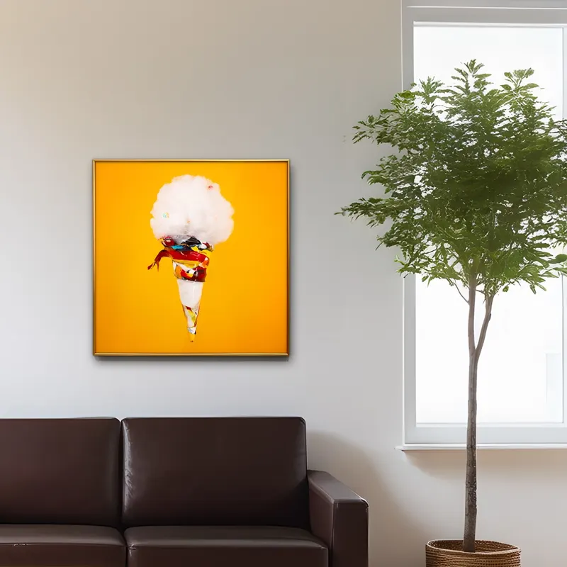 강민석 Minseok Kang, Ice Cream No.81 (2024) — 세 가지 크기로 제작된 아이스크림 에디션 프린트, Pigment print, Giclée print
