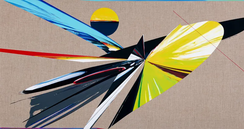 강민석 Minseok Kang, Reversed Boundary E02 (2025) — 왜곡된 선과 파열된 색채가 남긴 화면의 흔적, Acrylic on Canvas